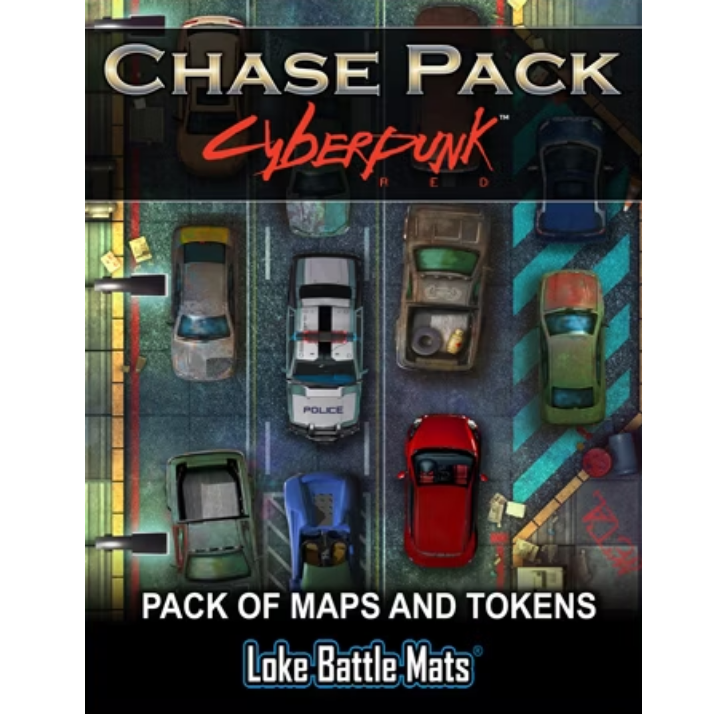 Cyberpunk Red Chase Pack Tokens